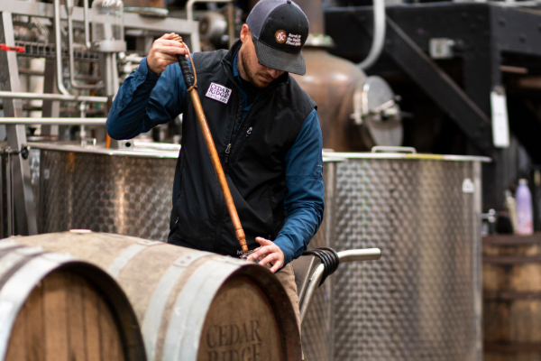 Cedar Ridge’s Master Distiller Murphy H. Quint