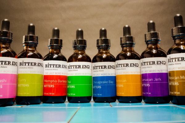 Bitter End Bitters Flavor Range