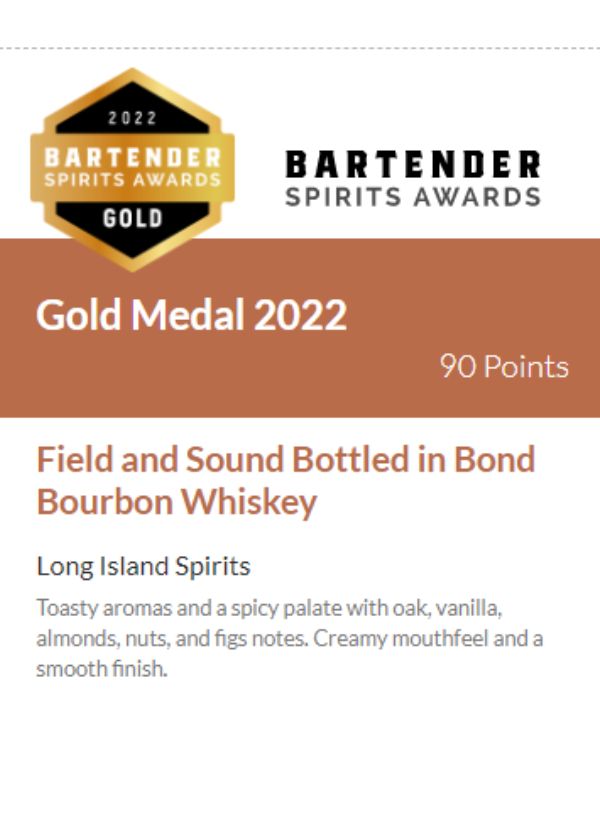 Field and Sound Bottled in Bond Bourbon Whiskey