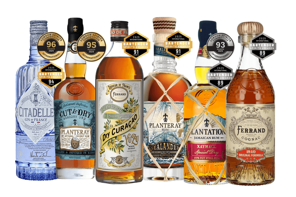 Winners of 2025 London Spirits Competition and 2025 Bartender Spirits Awards