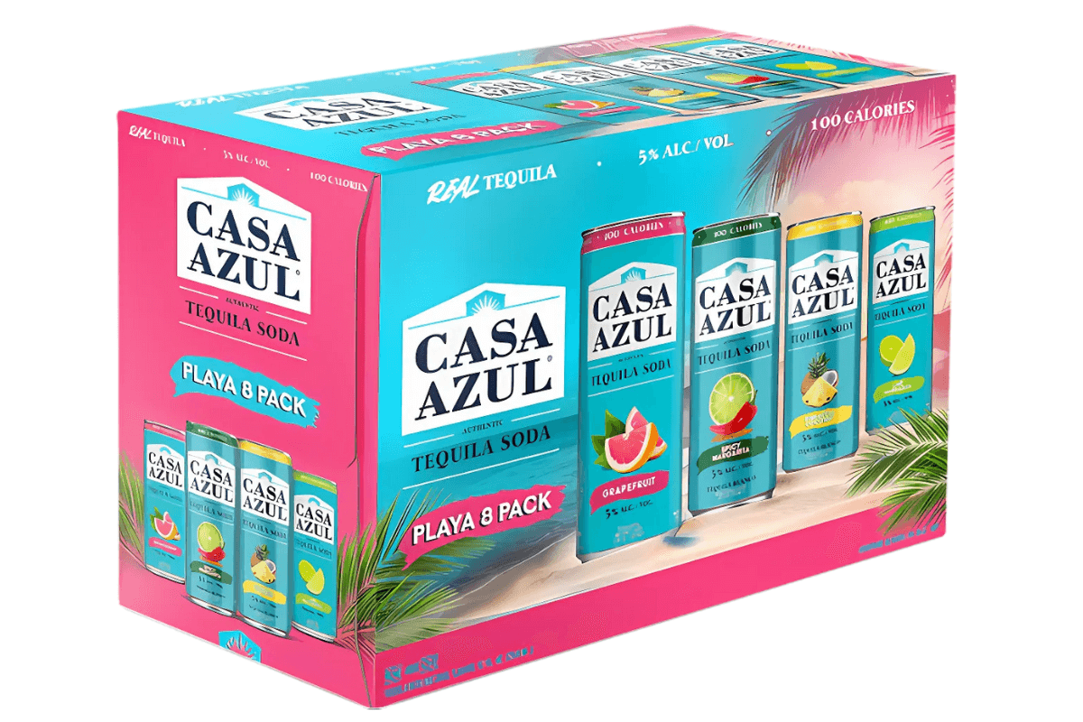 Casa Azul Tequila Soda - Playa Pack