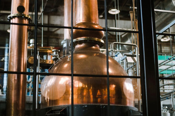 Copper stills at Philadelphia Distilling