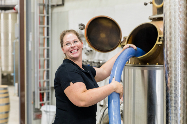 Master Distiller Caitlin Bartlemay