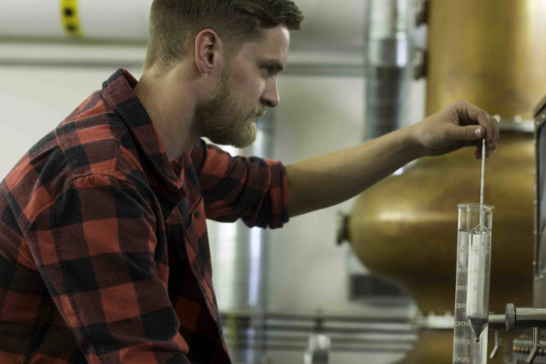 Master Distiller Tyler Pederson