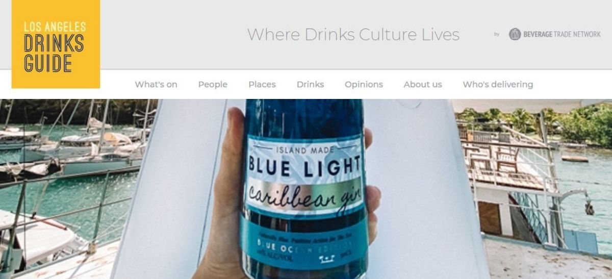 Photo for: Bluelight Gin - from the Worlds Most Tropical Distillery