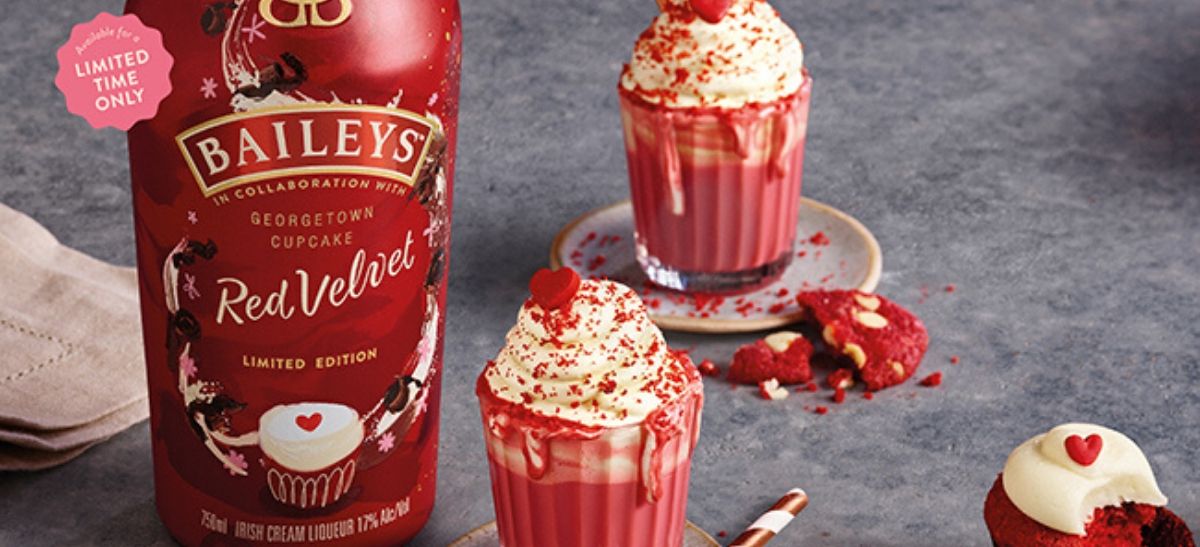 Photo for: Baileys Launches Limited Edition Red Velvet Liqueur In The US