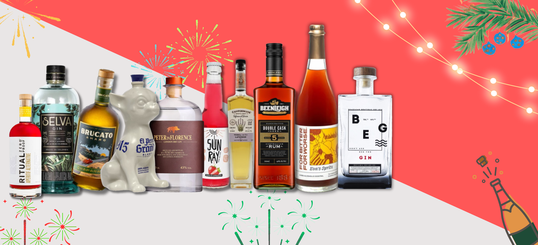 Photo for: Best 10 Spirits for New Year Eve by BSA 2023 