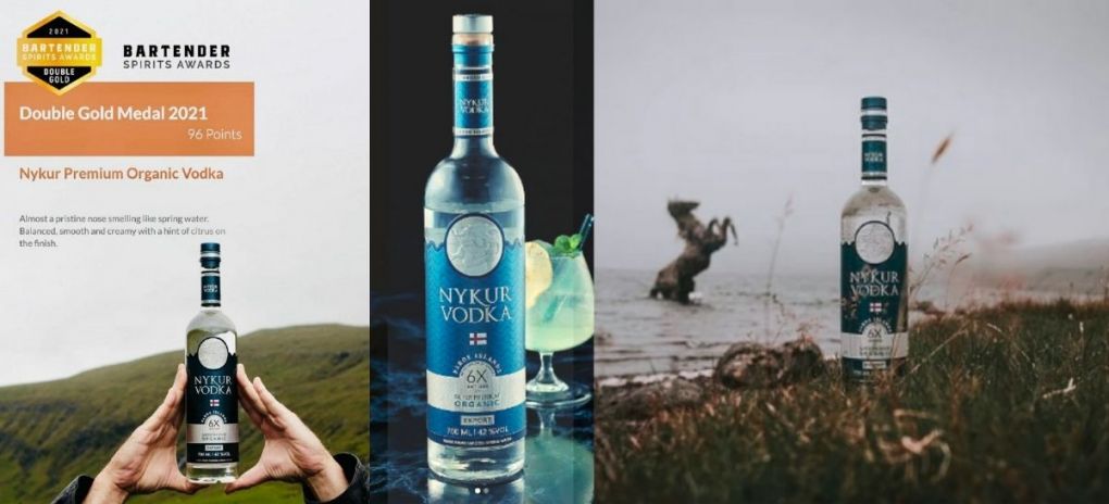 Photo for: Vodka from Faroe Islands wins Double Gold Medal