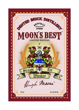 Logo for: Moon's Best 100% Rye Whiskey