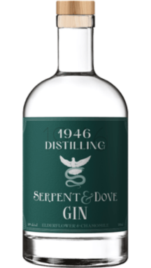 Logo for: 1946 Distilling - Serpent and Dove - Elderflower and Chamomile gin
