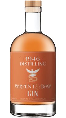 Logo for: 1946 Distilling - Serpent and Dove - Blood Orange and Pomegranate Gin