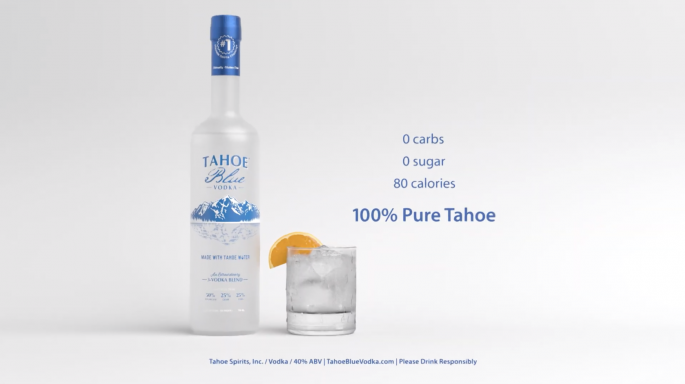 Logo for: Tahoe Blue Vodka