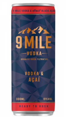 Logo for: 9 MILE Vodka + Açai
