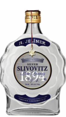 Logo for: R. Jelinek Silver Slivovitz Kosher for Passover
