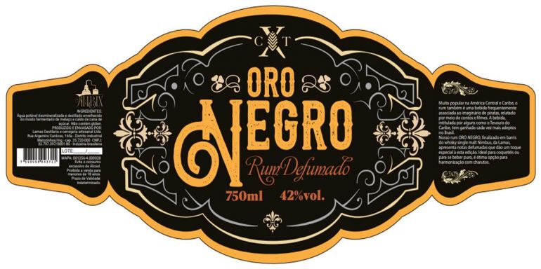 Logo for: Ambix Oro Negro - Smoked Rum