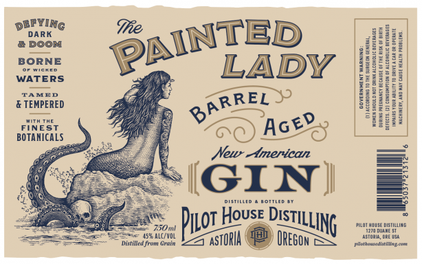 Logo for: Barrel-Aged Painted Lady Gin 