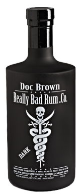 Logo for: Doc Brown Really Bad Rum Co. (Dark)