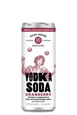 Logo for: Bar Pilot Vodka Soda w/Cranberry 