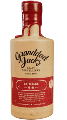 Logo for: Granddad Jack's 65 Miles Gin