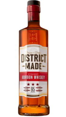 Logo for: District Made Straight Bourbon Whiskey