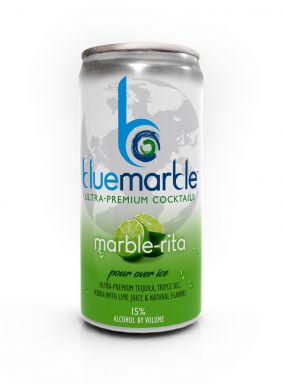 Logo for: Blue Marble Cocktails -  Marblerita