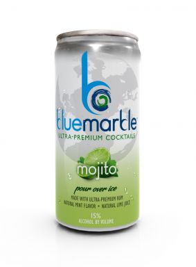 Logo for: Blue Marble Cocktails - Mojito