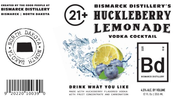 Logo for: Huckleberry Lemonade Vodka Cocktail
