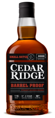 Logo for: Cedar Ridge Barrel Proof Bourbon