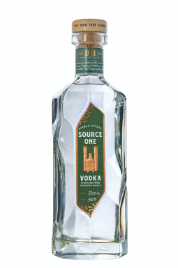 Logo for: Source One Single Estate Vodka, Wheat & Oat blend