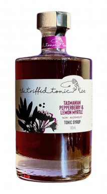 Logo for: Tasmanian Pepperberry and Lemon Myrtle Tonic Water Syrup