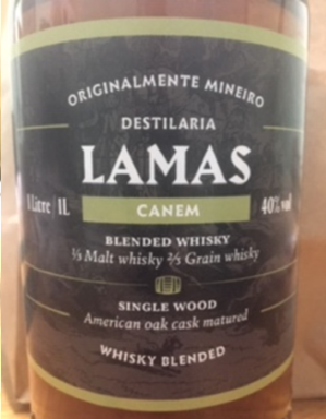 Logo for: Originalmente Mineiro - Destilaria Lamas – CANEM - Blended Whisky - 1/3 Malt whisky 2/3 Grain whisky - Single Wood American oak cask matured - Whisky 