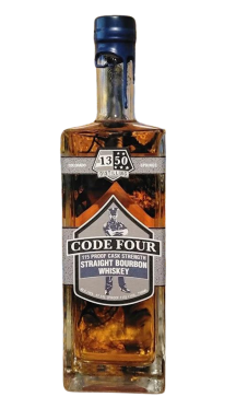 Logo for: Code Four 115 Proof Cask Strength Straight Bourbon