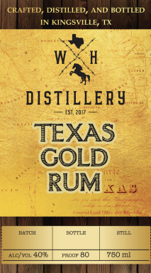 Logo for: Wild Horse Distillery Texas Gold Rum