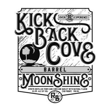 Logo for: Kick Back Cove Barrel Moonshine