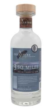 Logo for: 3 SQ. Miles Irish Island Gin