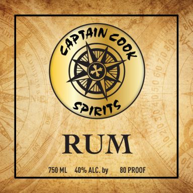 Logo for: Captain Cook Spirits 