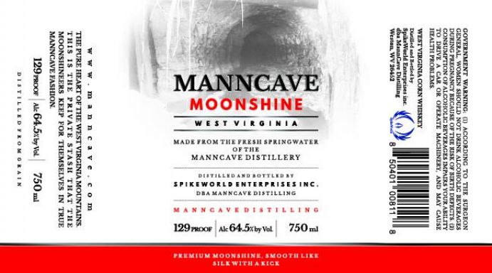 Logo for: MannCave Moonshine