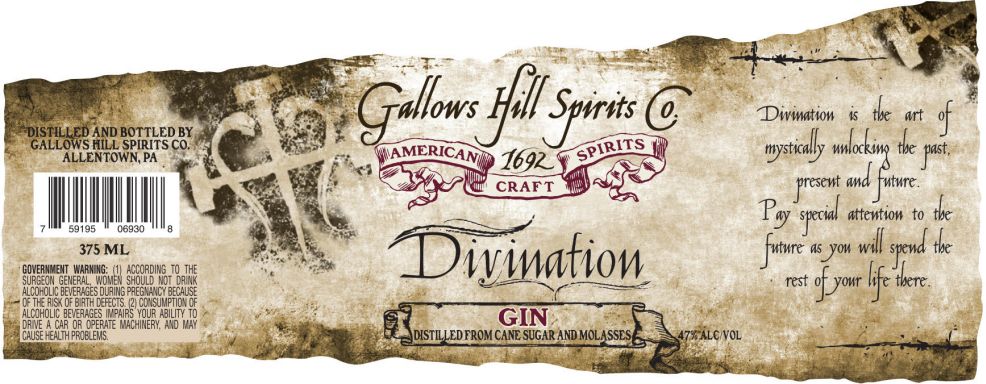 Logo for: Divination-Gallows Hill Spirits Co.