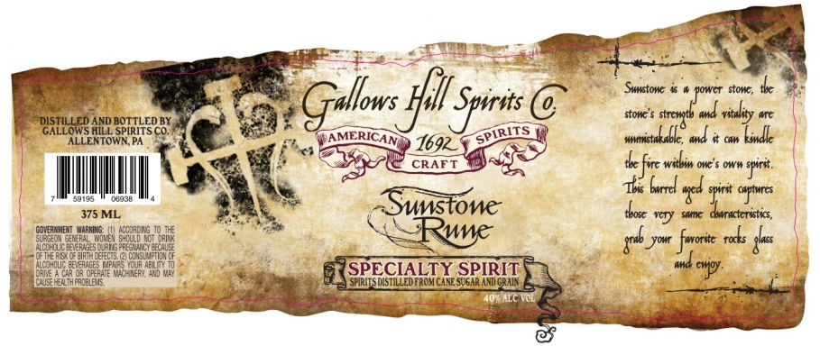 Logo for: Barrel Aged Moonshine (Corn & Cane)-Gallows Hill Spirits Co.
