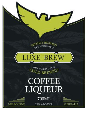 Logo for: Luxe Brew Cold Brew Coffee Liqueur