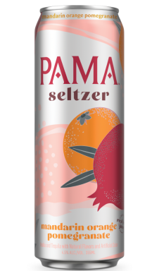 Logo for: PAMA Mandarin Orange Pomegranate Seltzer