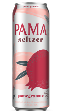 Logo for: PAMA Pomegranate Seltzer