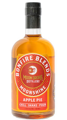 Logo for: Moon Drops Distillery - Bonfire Blends Moonshine Apple Pie