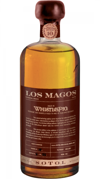Photo for: Los Magos Barrel Aged Sotol Whistle Pig Edition #1