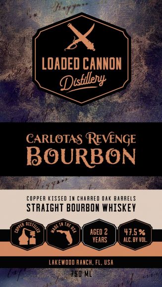 Photo for: Loaded Cannon Carlota's Revenge straight Bourbon Whiskey