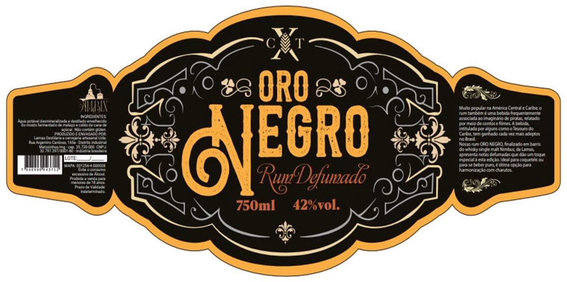 Photo for: Ambix Oro Negro - Smoked Rum