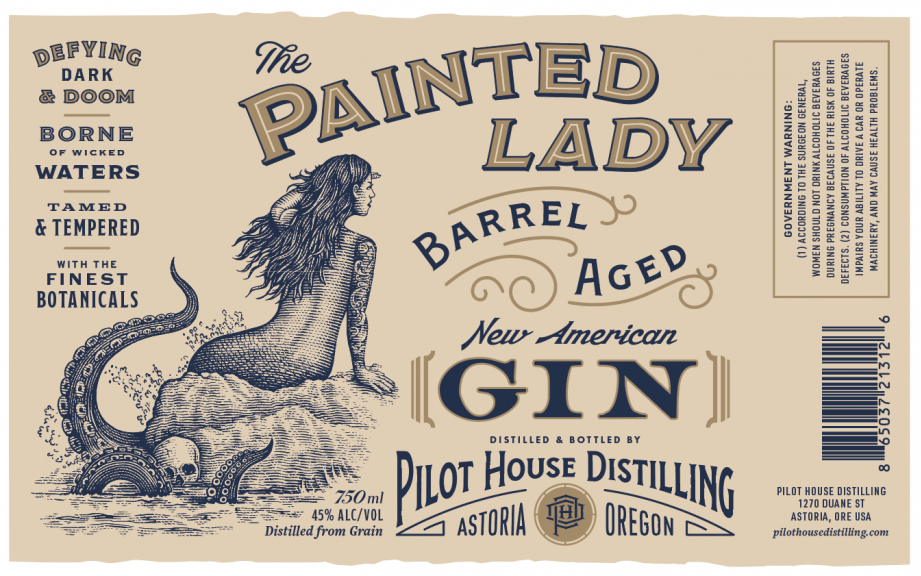 Photo for: Barrel-Aged Painted Lady Gin 