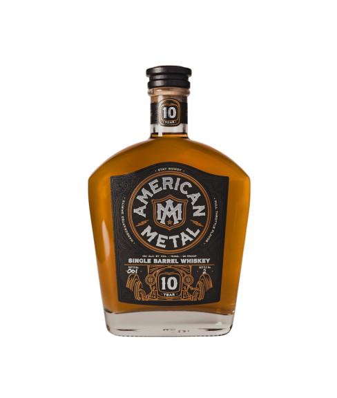 Photo for: American Metal Single Barrel 10 Year Whiskey