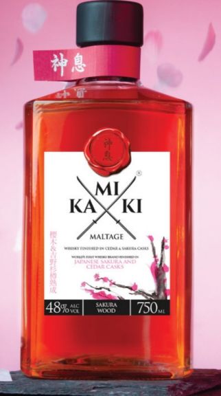 Photo for: Kamiki Sakura Wood Whisky