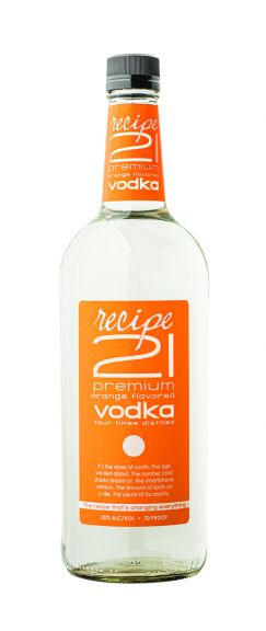 Photo for: Recipe 21 Premium Orange Flavored Vodka